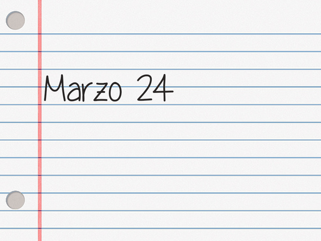 MARZO 24.