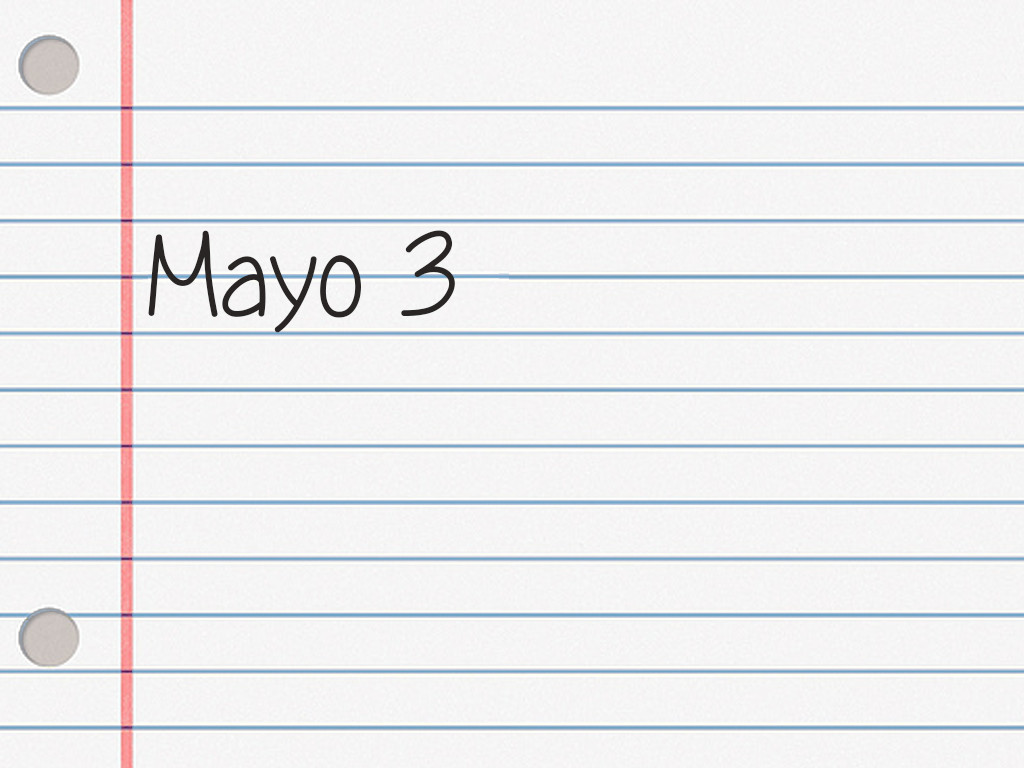 MAYO 3.