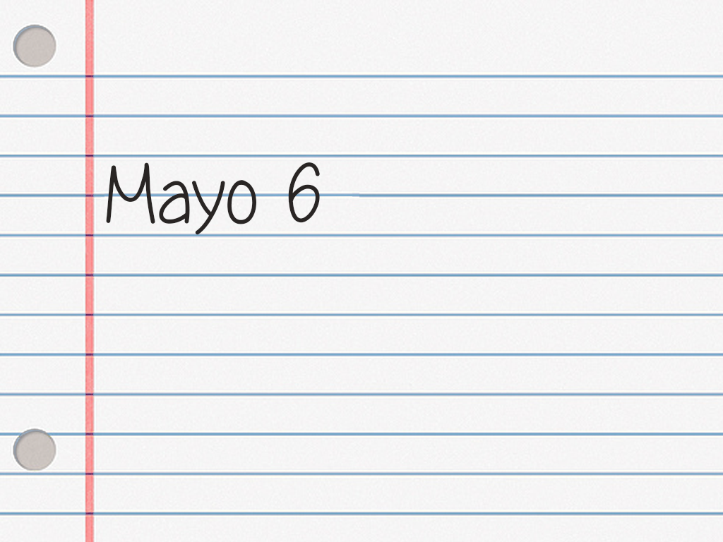 MAYO 6.