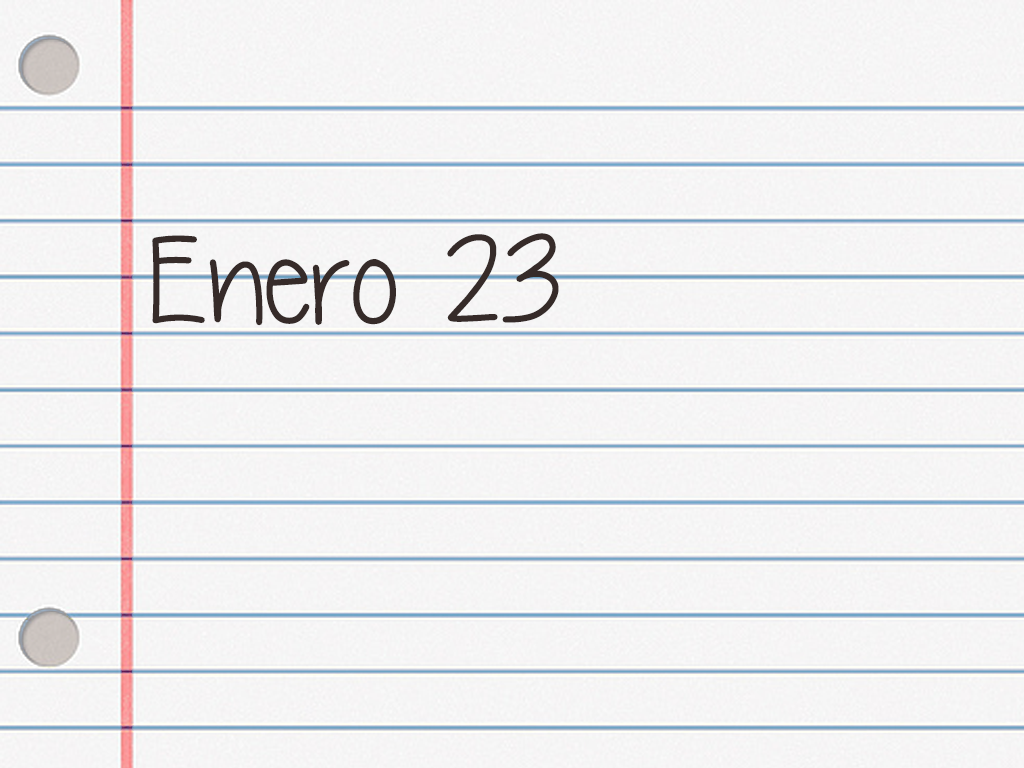 ENERO 23.