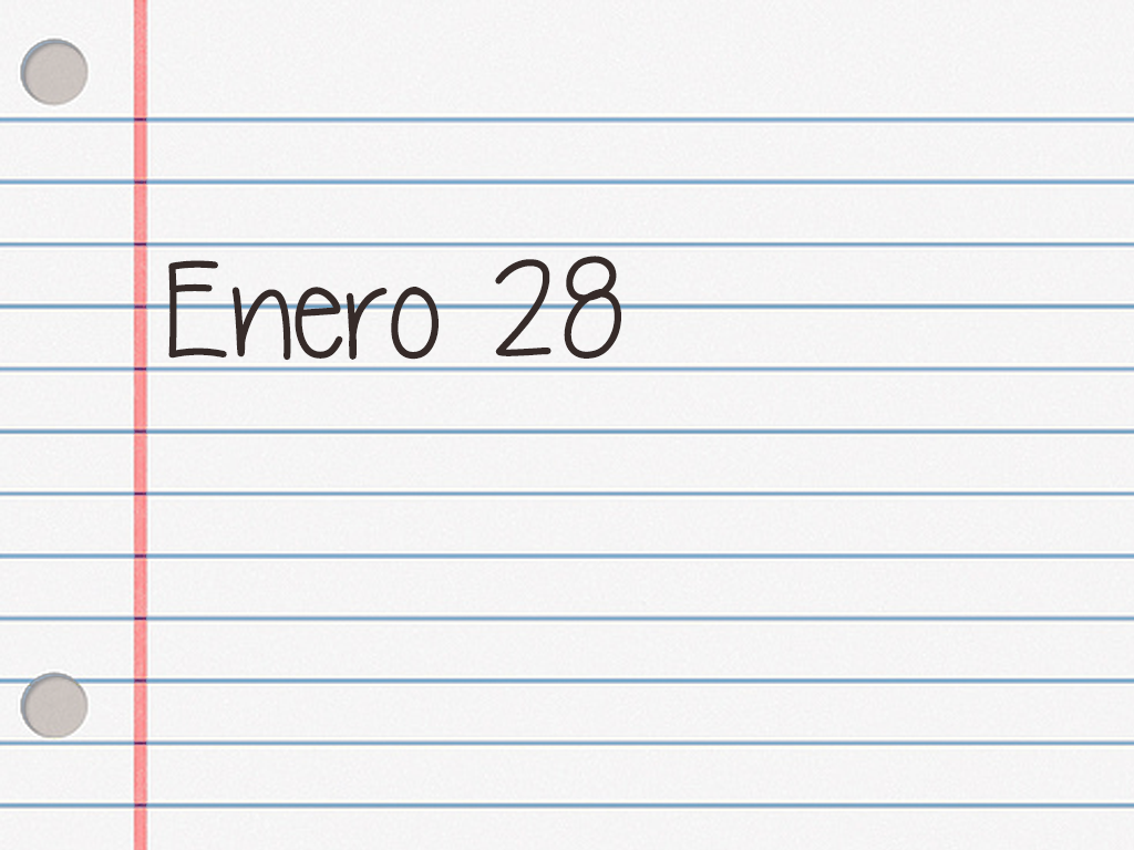 ENERO 28.
