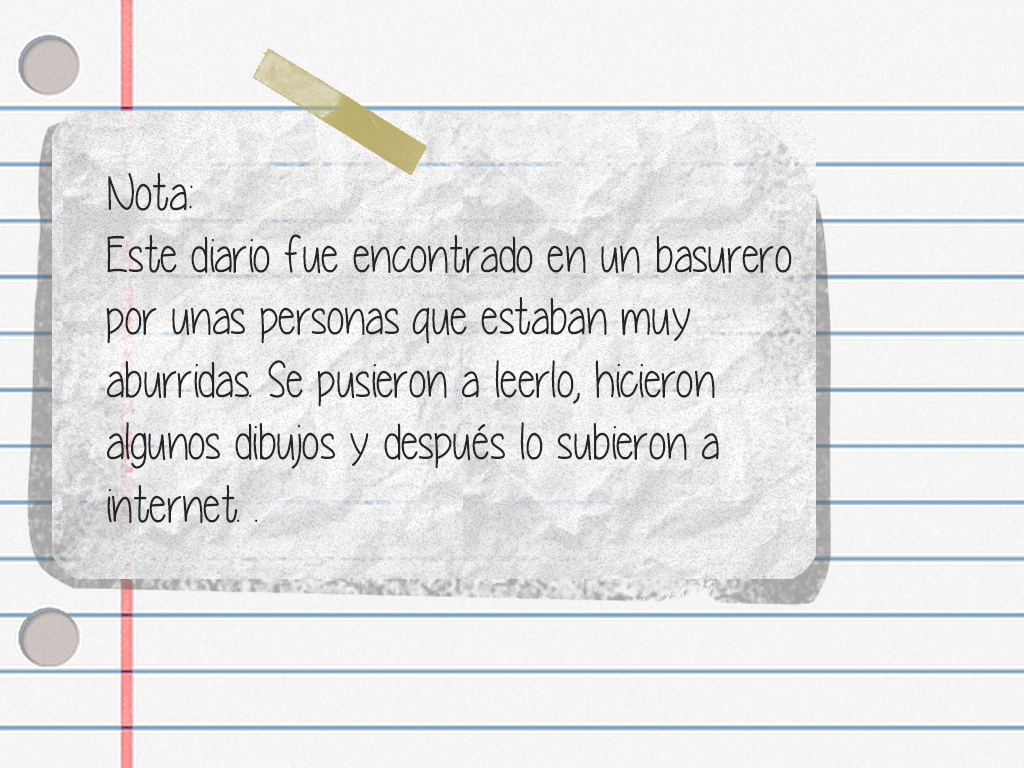 Se ve una nota escrita.